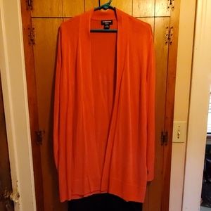 Liz Claiborne Orange lightweight sweater size 2x
